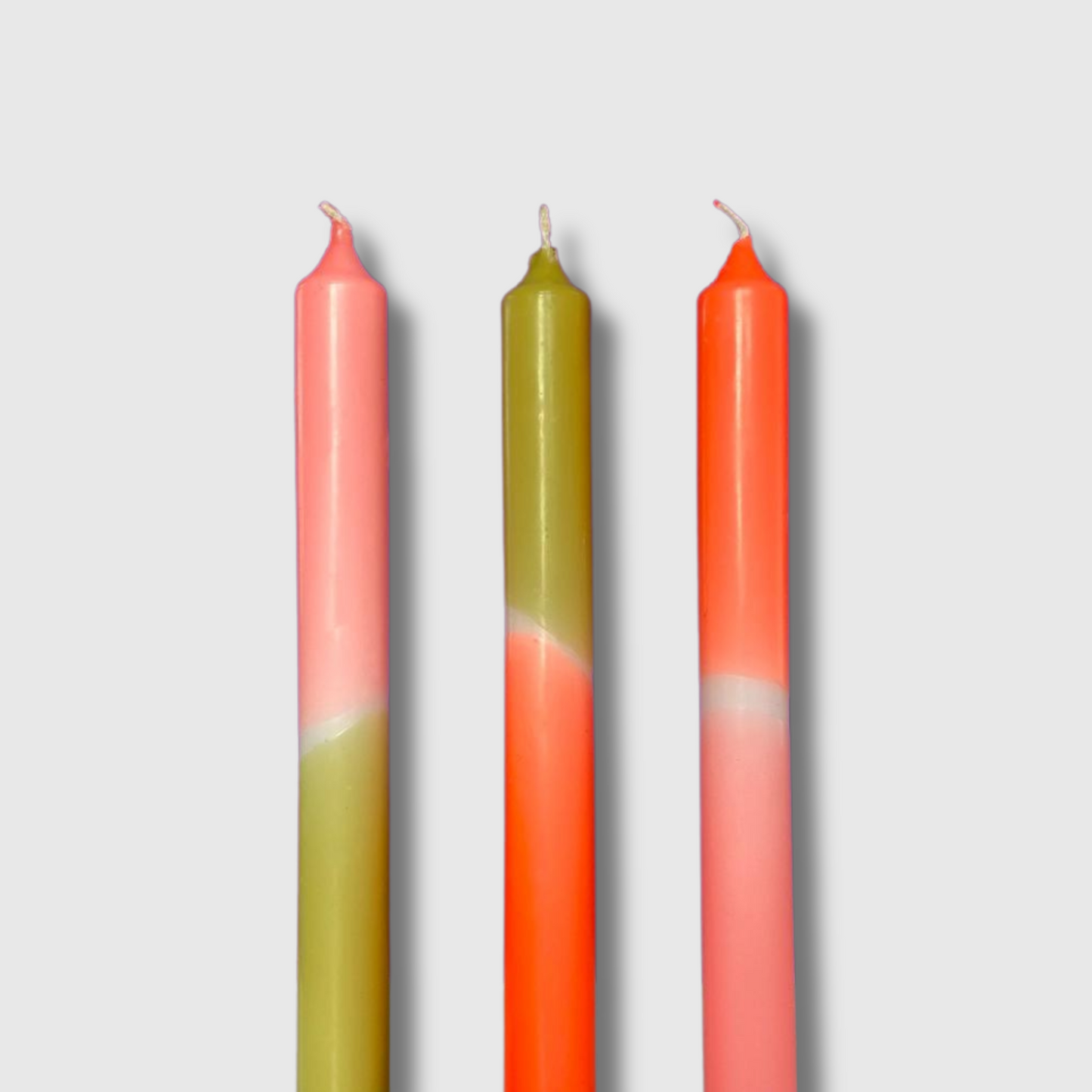 Dip Dye Neon Candle Stick - Bobby Pin