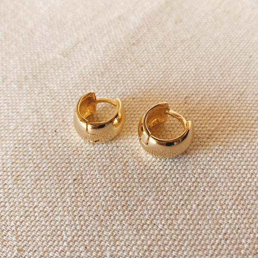 Chiqui Hoop Earrings - 18K Gold Filled