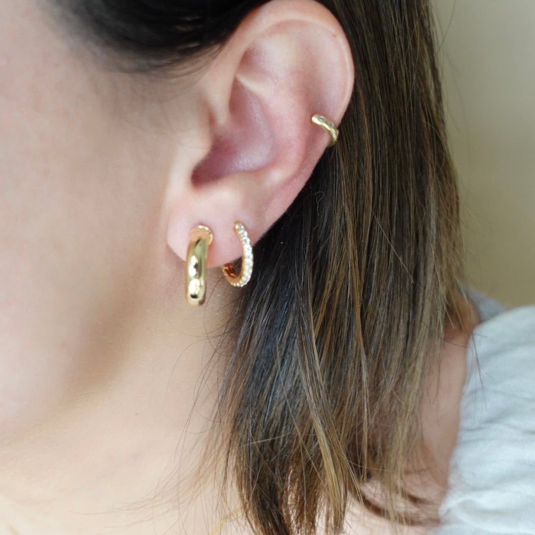 Cinco Ear Cuff - 18K Gold Filled